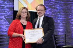 Craig Bernecker is presented the Distinguished Service Award in recognition of continuous dedicated service to the Society.