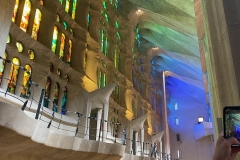 Last Look: Everything the Light Touches | Inside Sagrada Familia; Barcelona, Spain | Photo by Ilana Zucker-Scharff