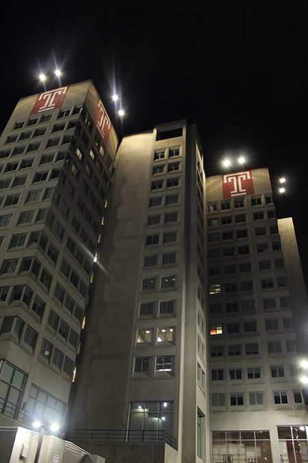 Temple University Adds 250 LED Fixtures