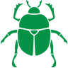 Dung beetles.