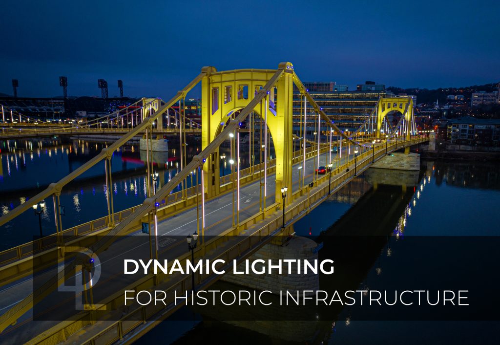 Illuminating the Three Sisters Bridge, Pittsburgh PA - Illuminating ...