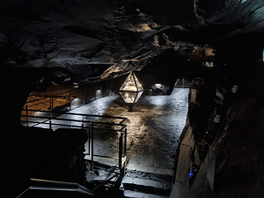 Awakening the Underworld | The exit passage at Martelange mine includes GVA PIXELDOME luminaires