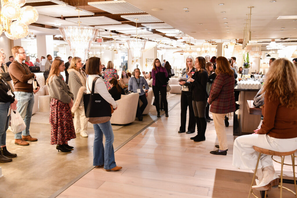CSL shares insights with members of the National Kitchen & Bath Association in its parent company’s permanent Lightovation showroom.