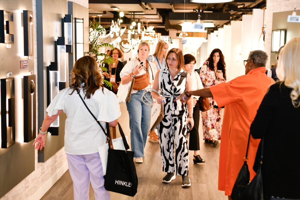 Lightovation has the most comprehensive selection of exterior lighting resources, which were highlighted on a recent tour led by Maison & Object Trend Ambassador Patti Carpenter.