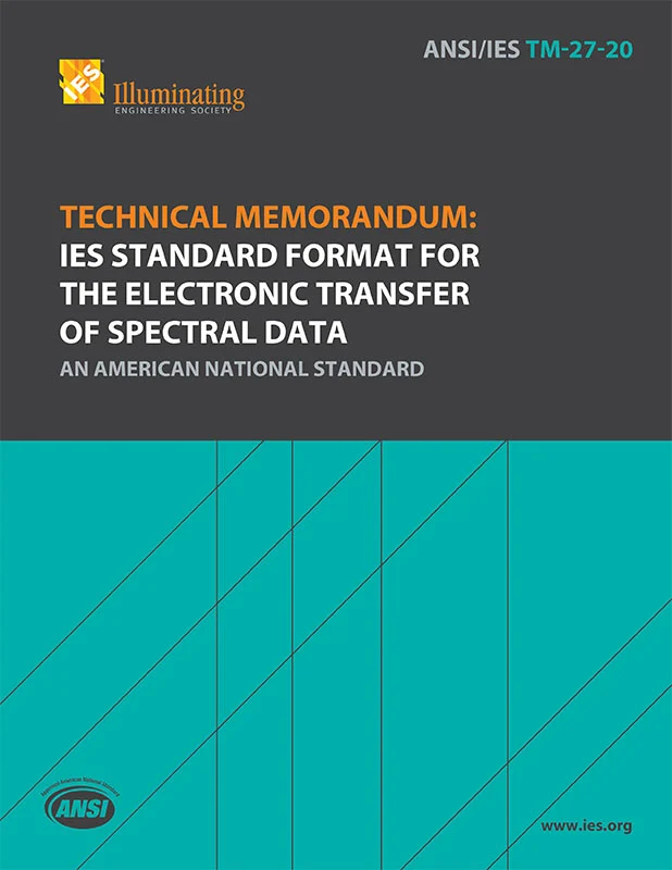 IES Standard Format for the Electronic Transfer of Spectral Data