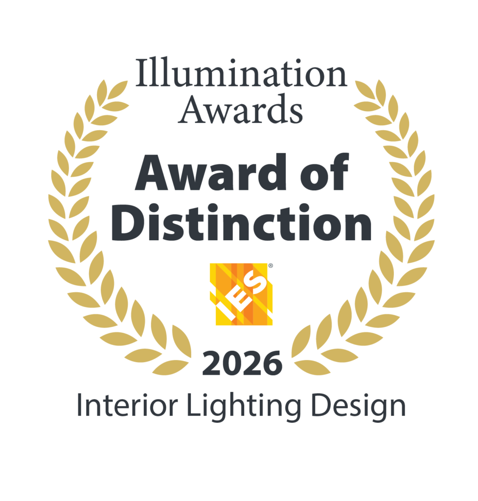 IES 2026 Illumination Awards | Award of Distinction | Interior Lighting Design seal
