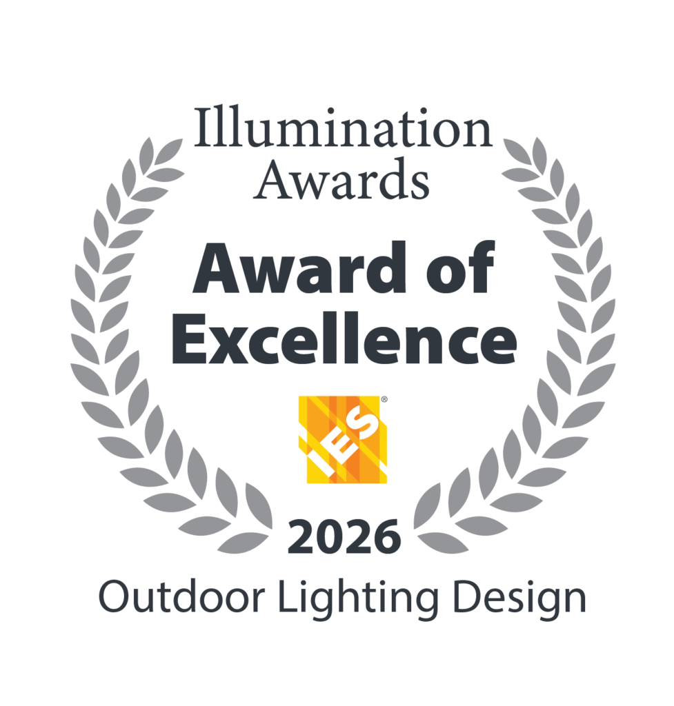 IES 2026 Illumination Awards | Award of Excellence | Outdoor Lighting Design seal